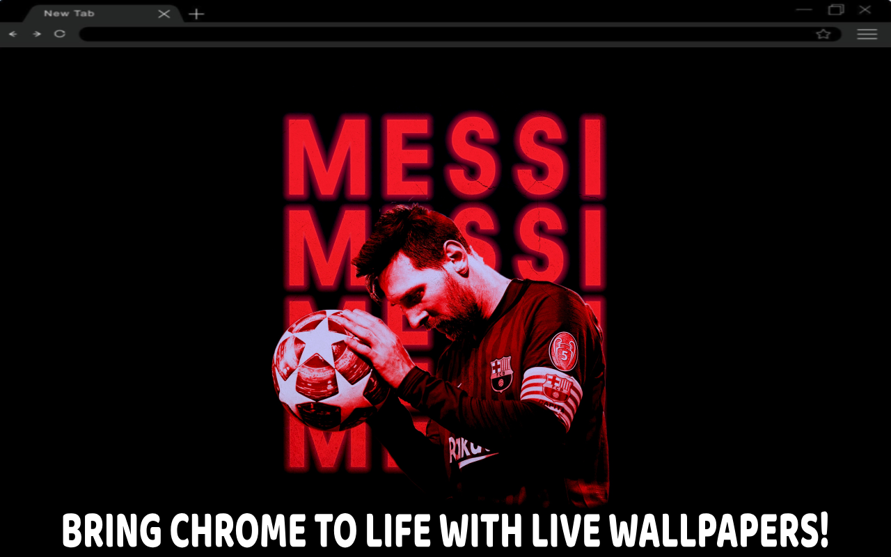 Messi Live Wallpaper - 截图 1