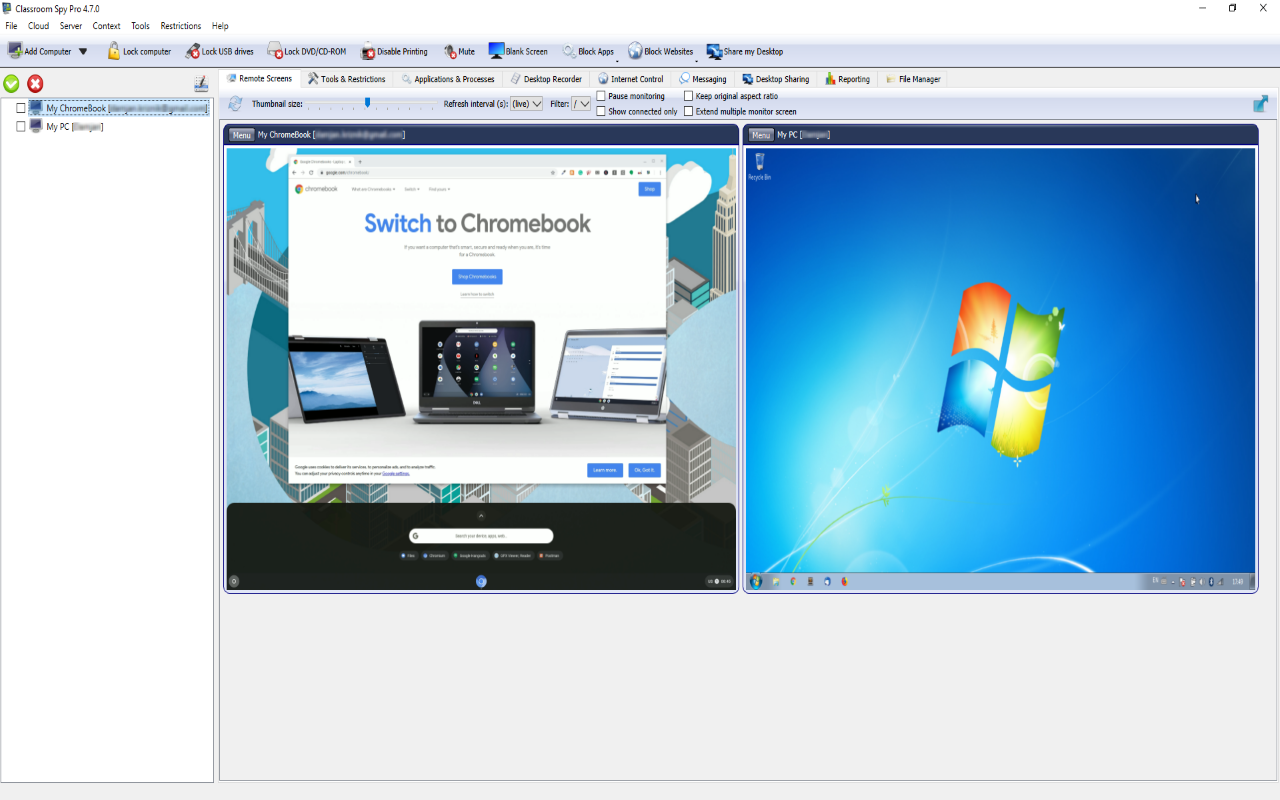 Classroom View Pro - 截图 1