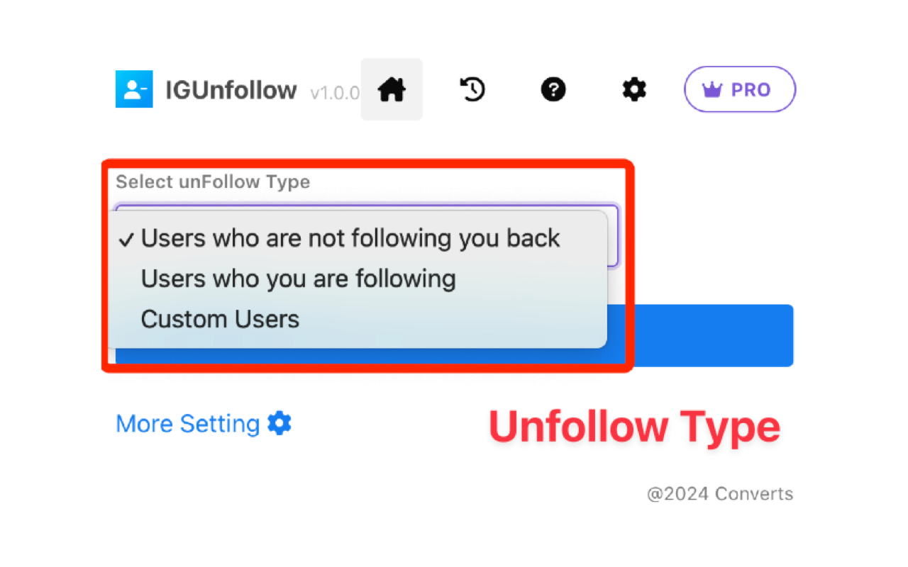 IG Unfollow: Smart Auto Unfollow Tool for IG - 截图 2