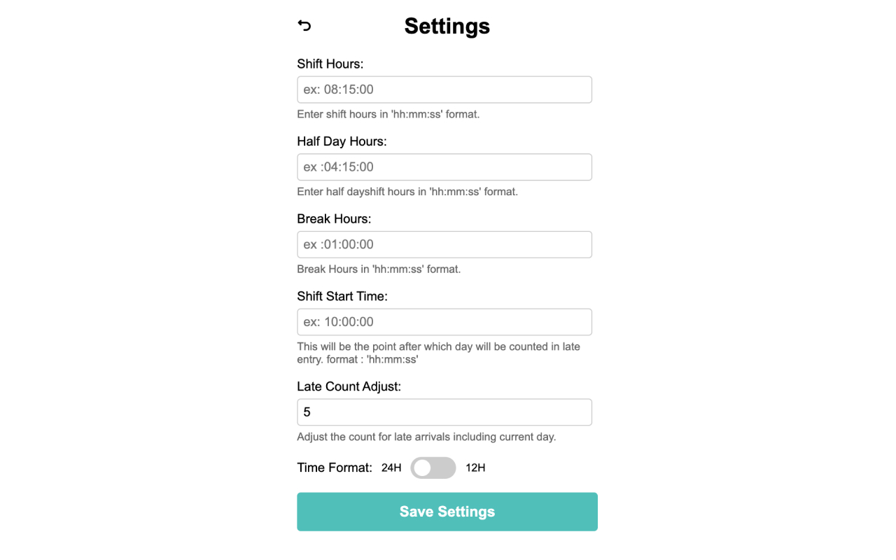 Keka Time Logger - 截图 2