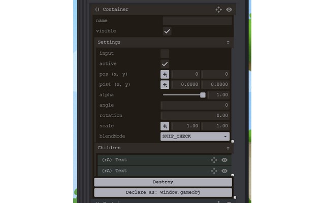 Phaser Debugger - 截图 4
