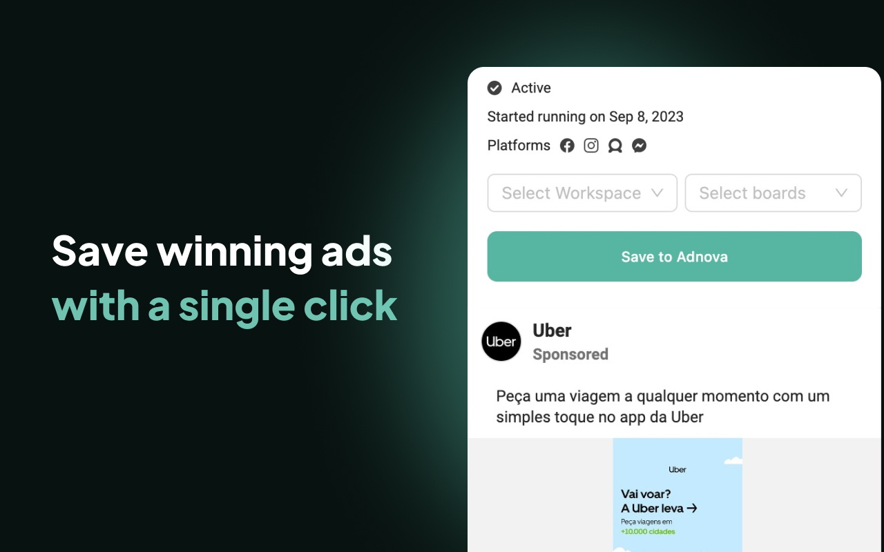 adnova - Save Facebook & TikTok ads - 截图 2
