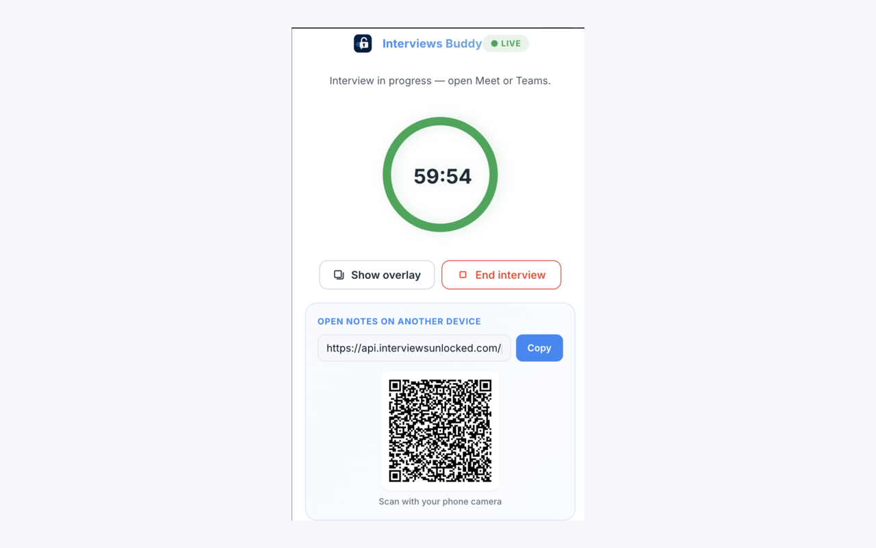 Interview Buddy - Your AI Interview Copilot - 截图 4