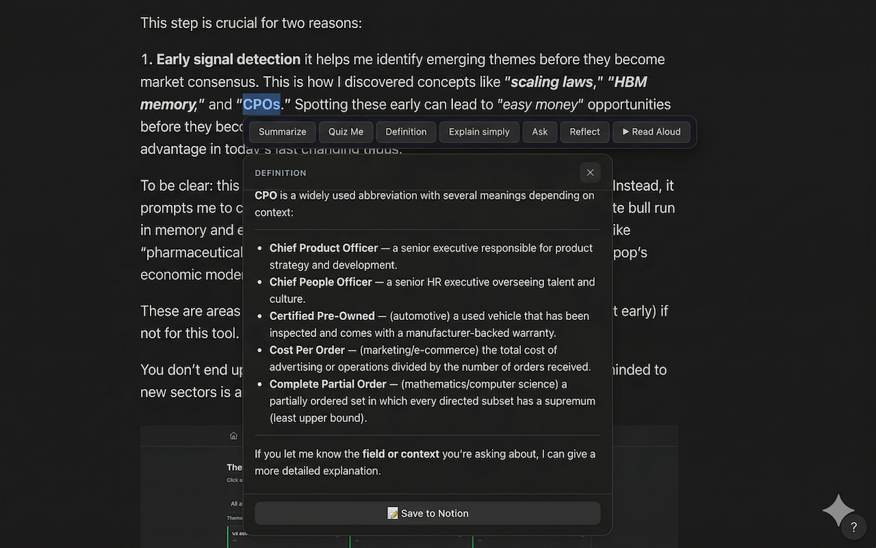 Web Reader Assistant - 截图 5