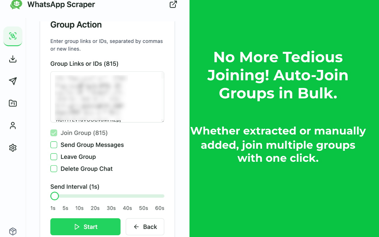 WhatsApp™ 刮削器与批量发送器及自动加入 - ExtBoost - 截图 2