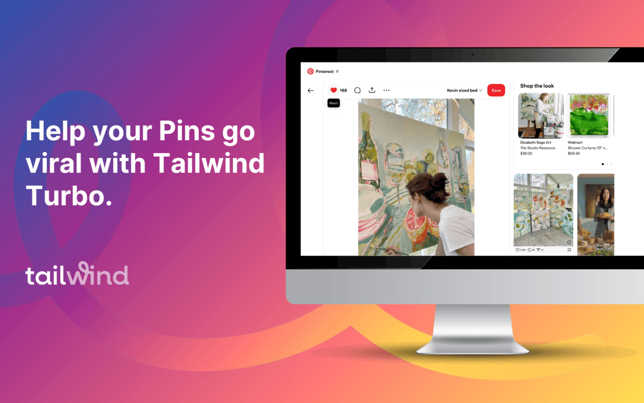 Tailwind Turbo: Pinterest Engagement - 截图 3