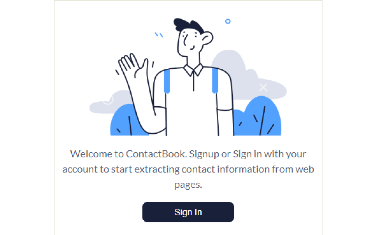 ContactBook - Contacts extractor - 截图 1