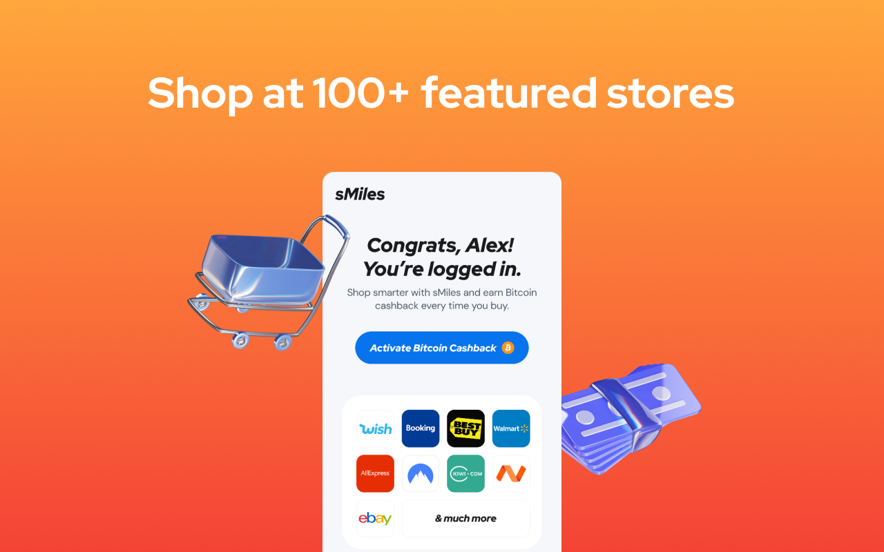 sMiles: Bitcoin Rewards - 截图 2