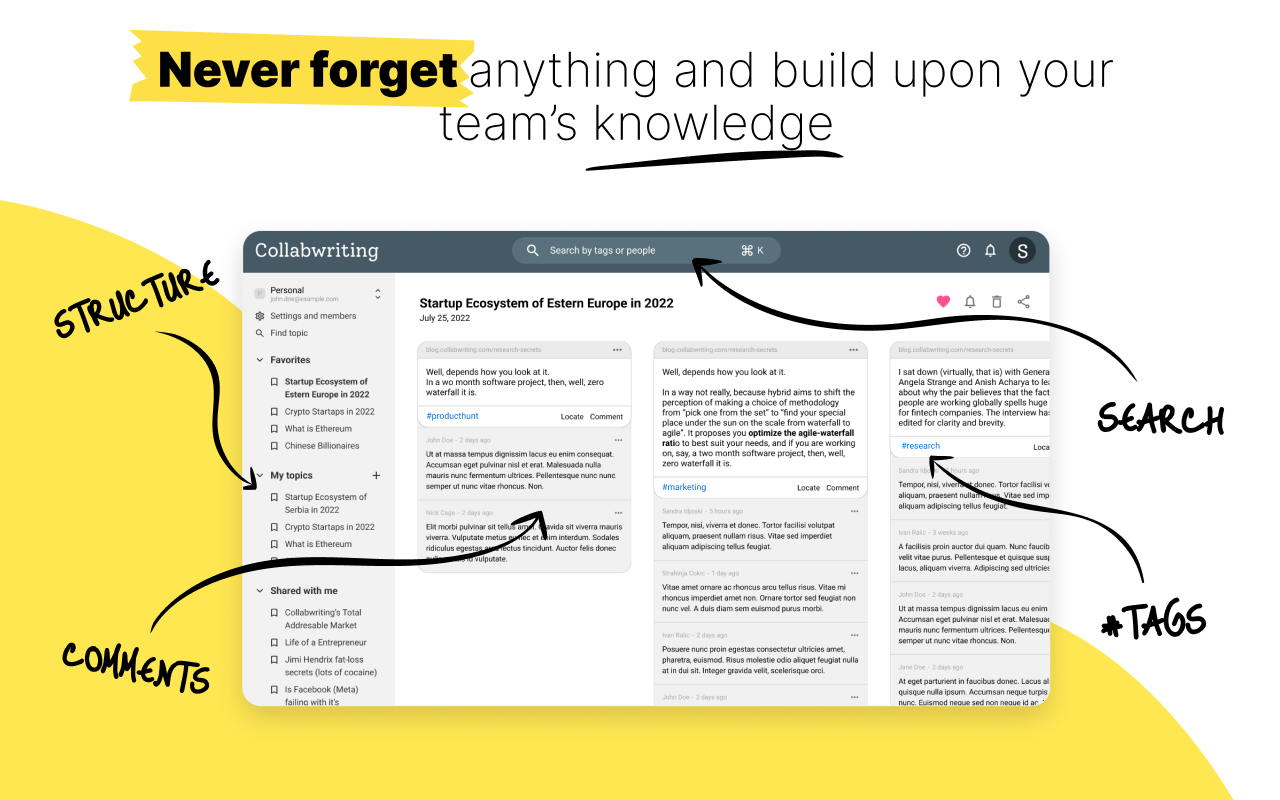 Cluing - Shareable Notes on Web Pages - 截图 3