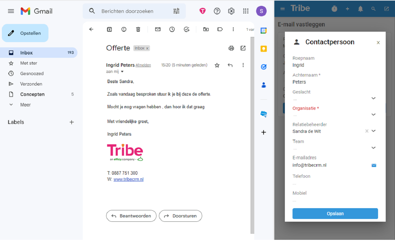 Tribe CRM - 截图 2
