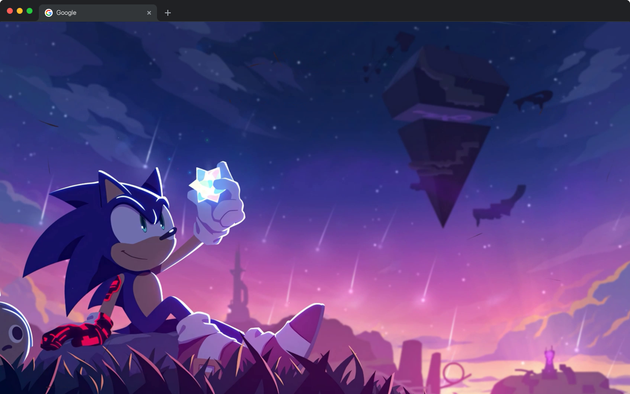 Sonic Frontiers Starfall Live Wallpaper - HD Animated - 截图 1