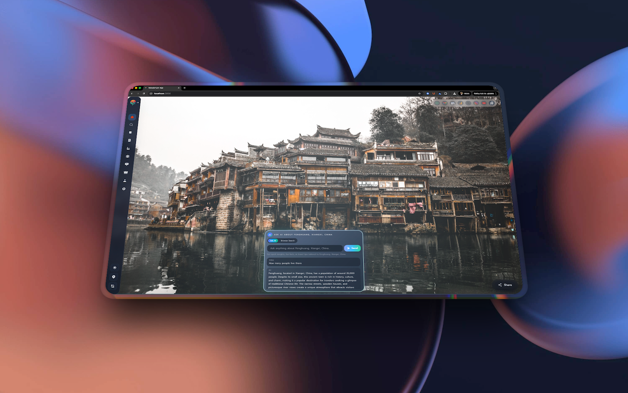 Wanderlust New Tab - 截图 3