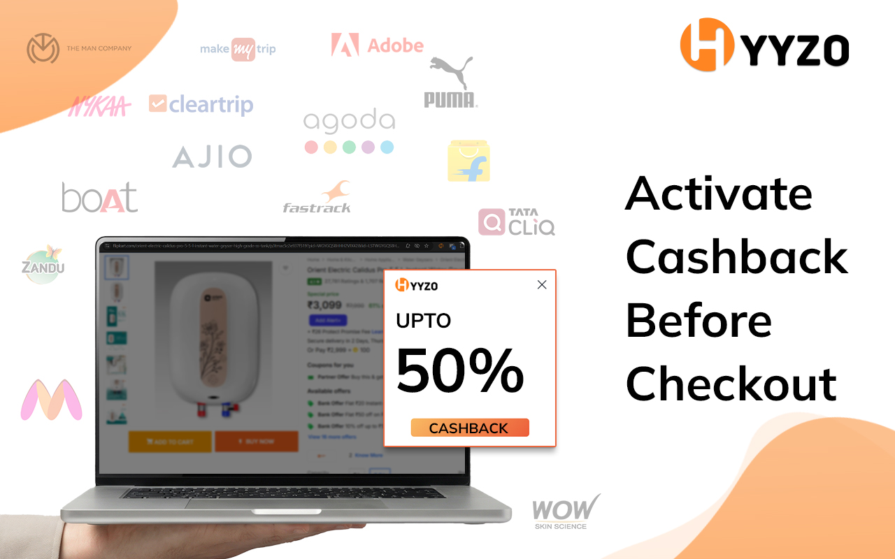 Hyyzo：每次购物均可获得现金返还 - 截图 3