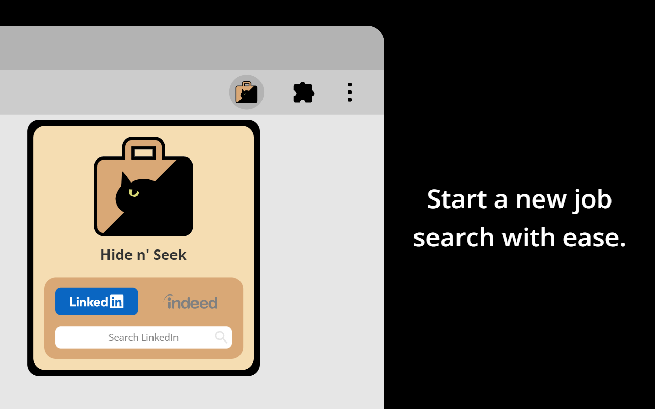Hide n' Seek: Hide Promoted Jobs & Companies - 截图 2