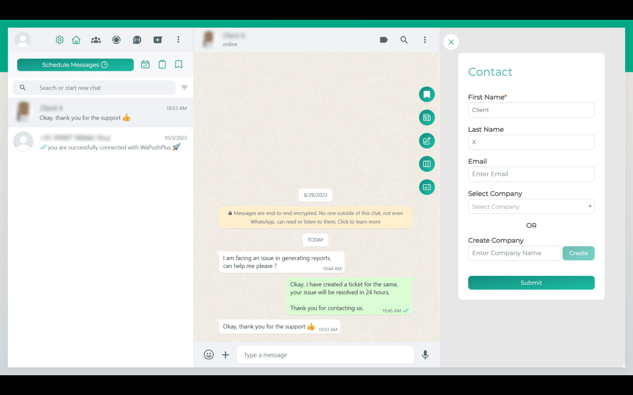 WhatsApp Schedule, Backup, Bulk Messenger by SyncMate - 截图 2