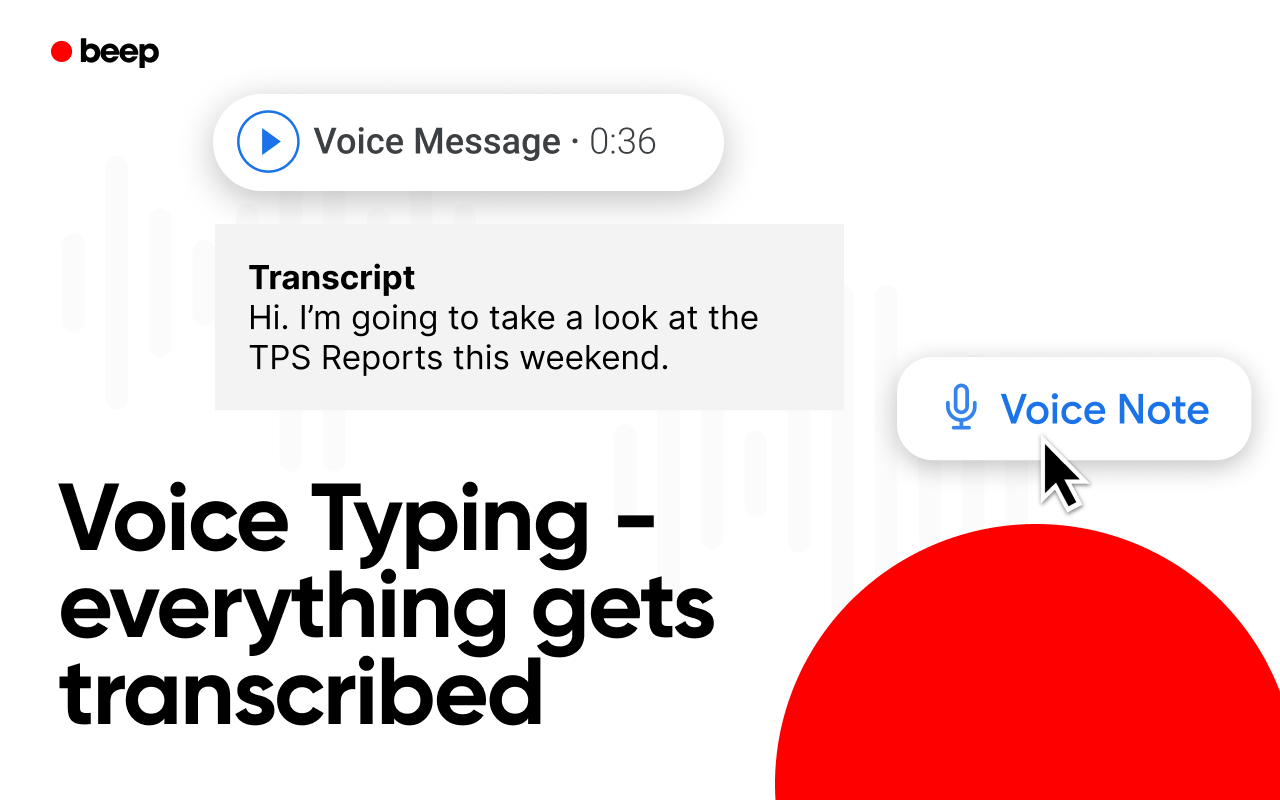Record Voice Messages in Gmail - Beep - 截图 3