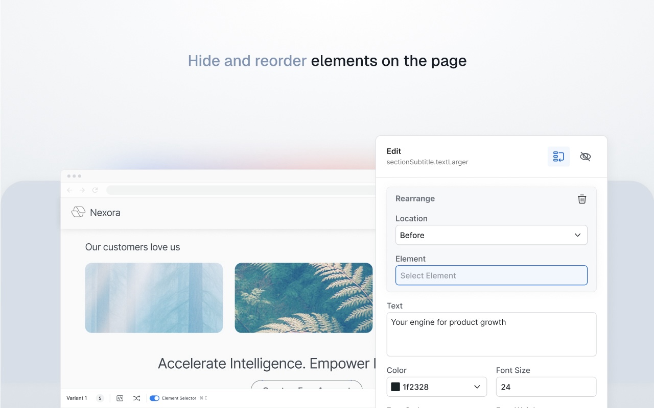 Statsig Visual Editor - 截图 1