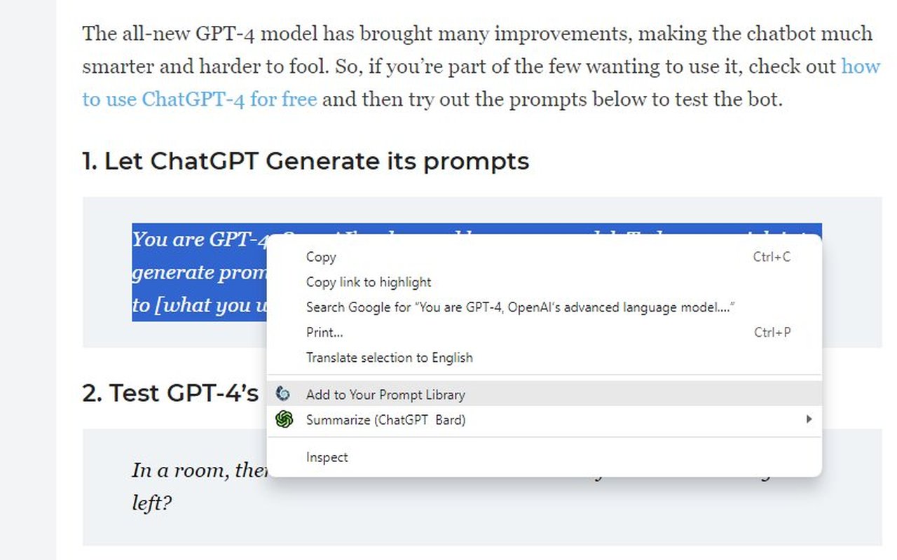 PI Prompts · Prompt Library for LLM platforms - 截图 2