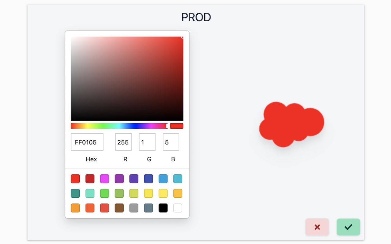Salesforce Shortcuts with Colored Favicons - 截图 2