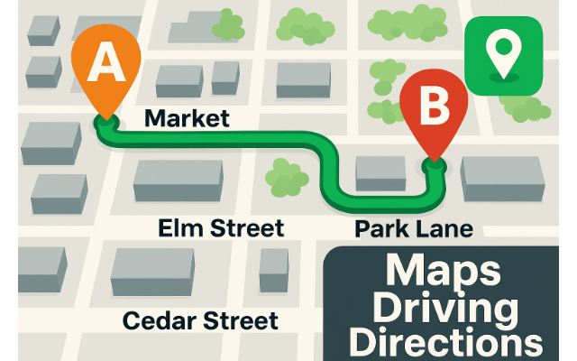 Maps Driving Directions - 截图 2