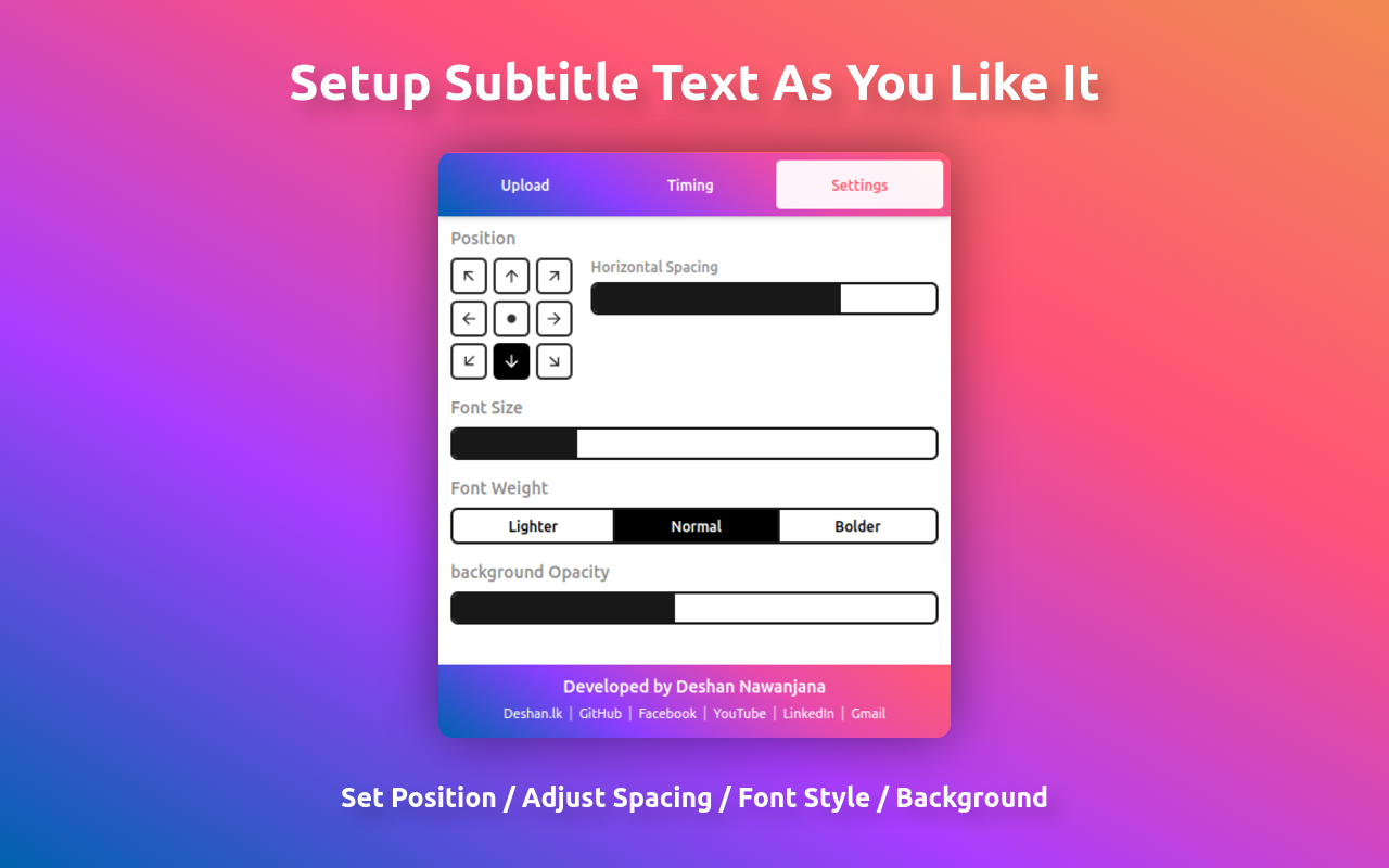 SubStream: Add Subtitles to Videos - 截图 1