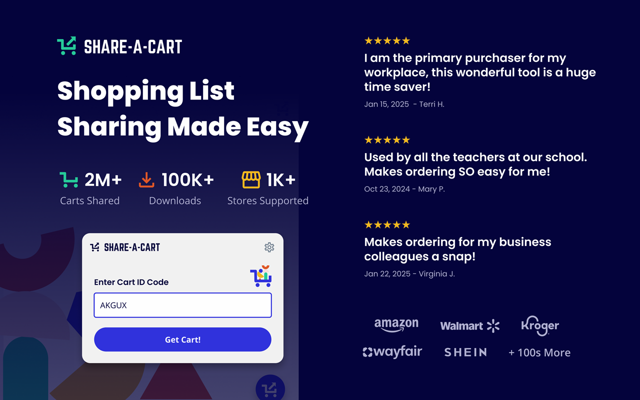 Share-A-Cart for Walmart - 截图 2