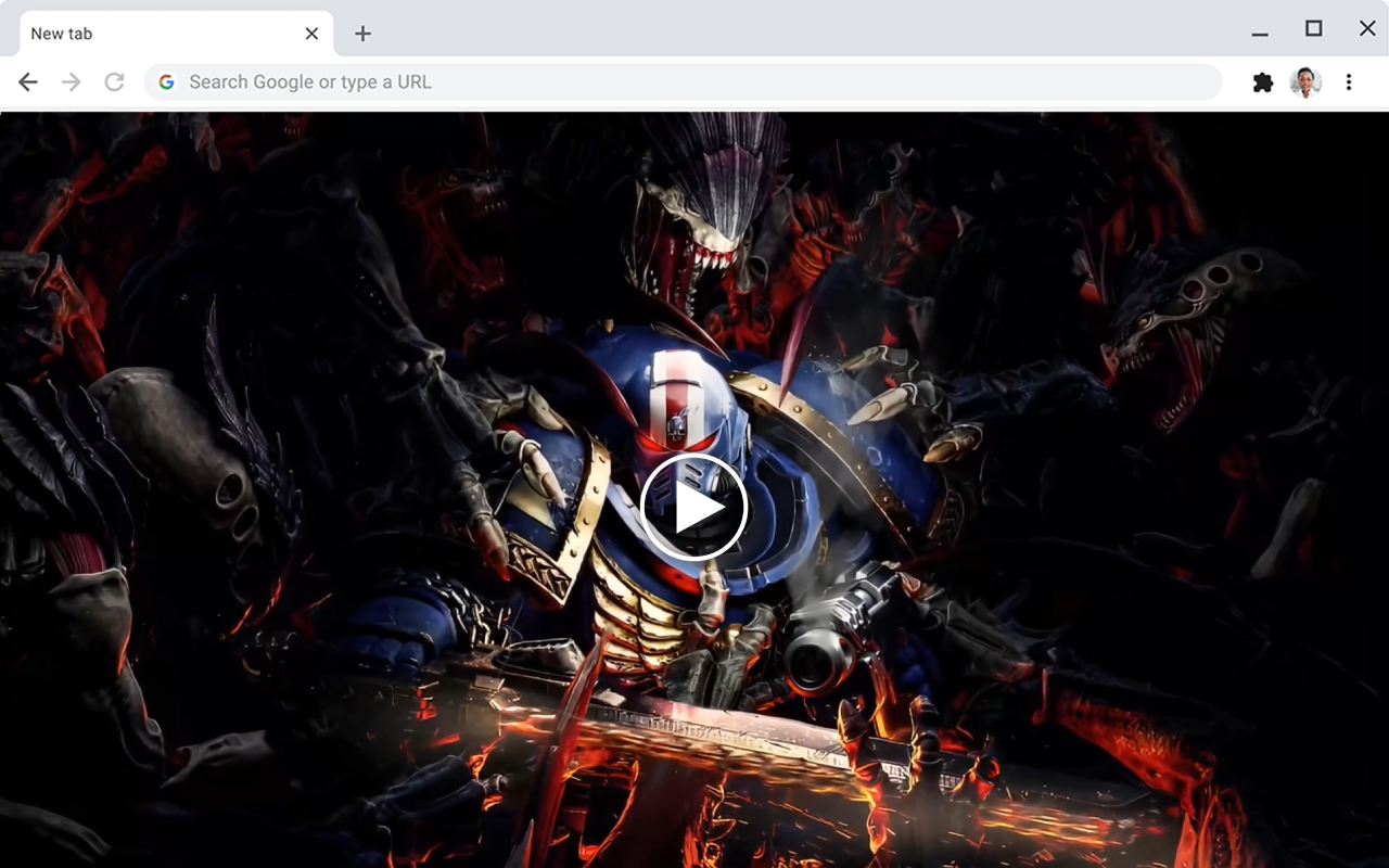 Space Marine Live Wallpaper Gameograf - 截图 4