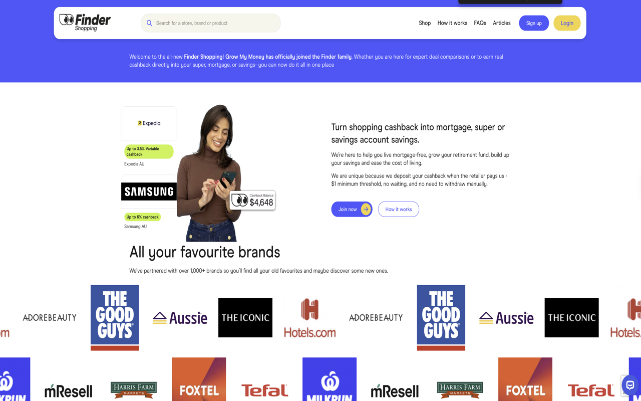 Finder Shopping - 截图 1