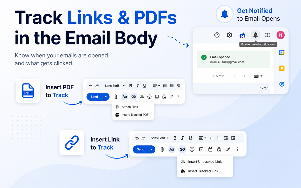 Mailflame for Gmail: Merge, Send, Followup & Track emails - 截图 4