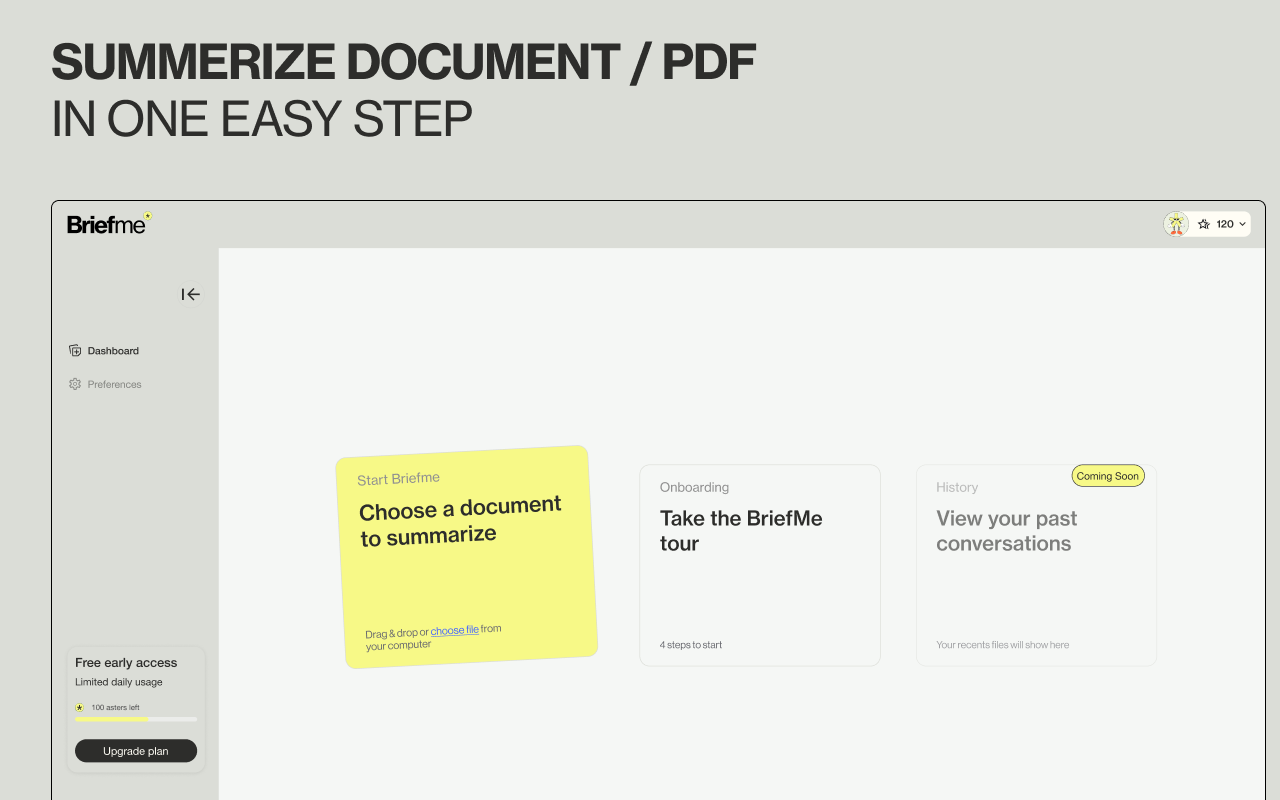 BriefMe: Your Document, Simplified and Explained - 截图 5