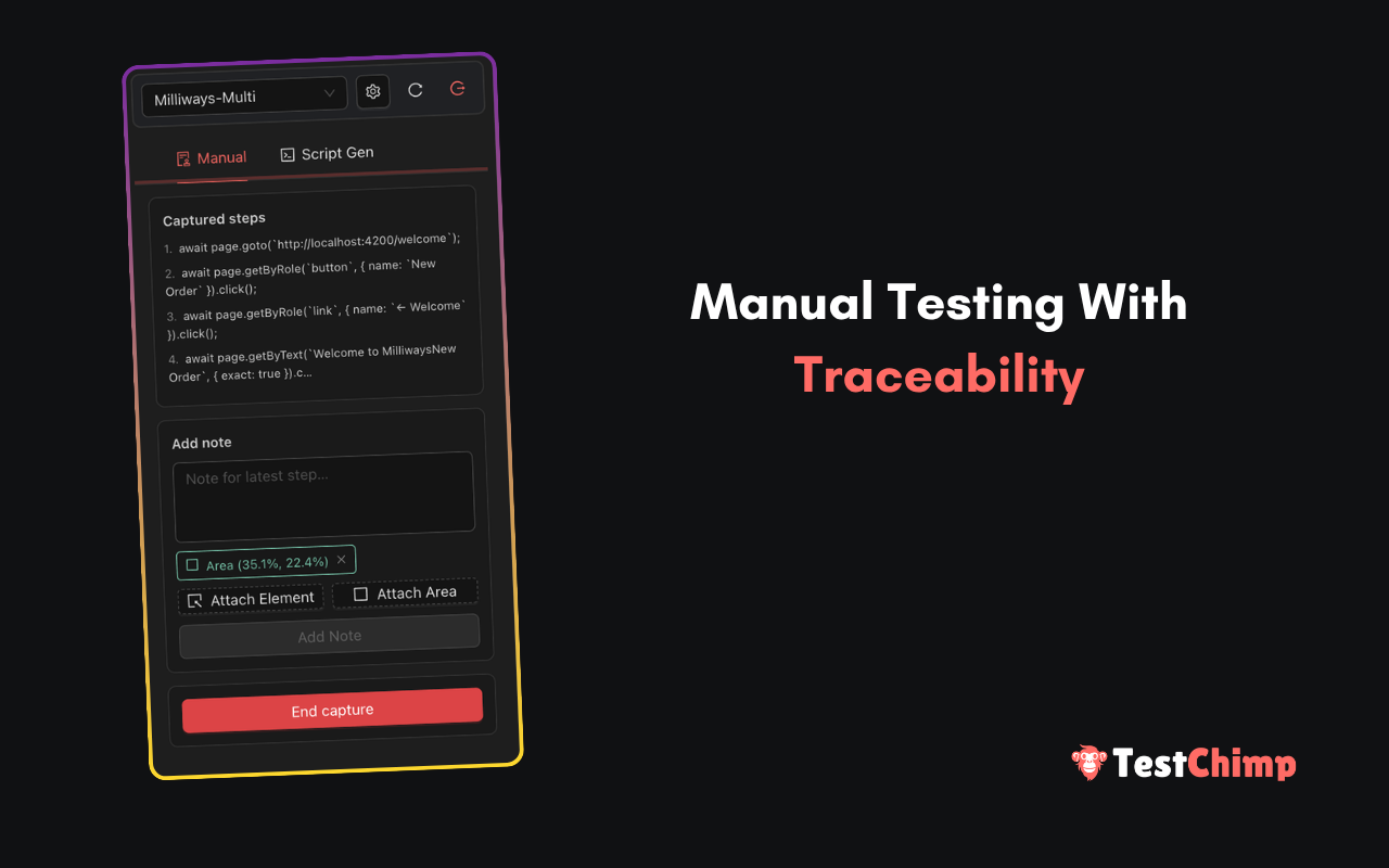 TestChimp - AI Co-Pilot for QA teams - 截图 3