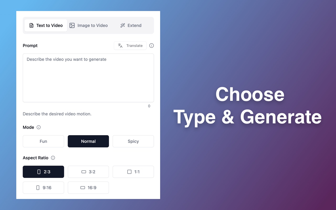 Grok Video Generator - Create Videos from Text & Images - 截图 2
