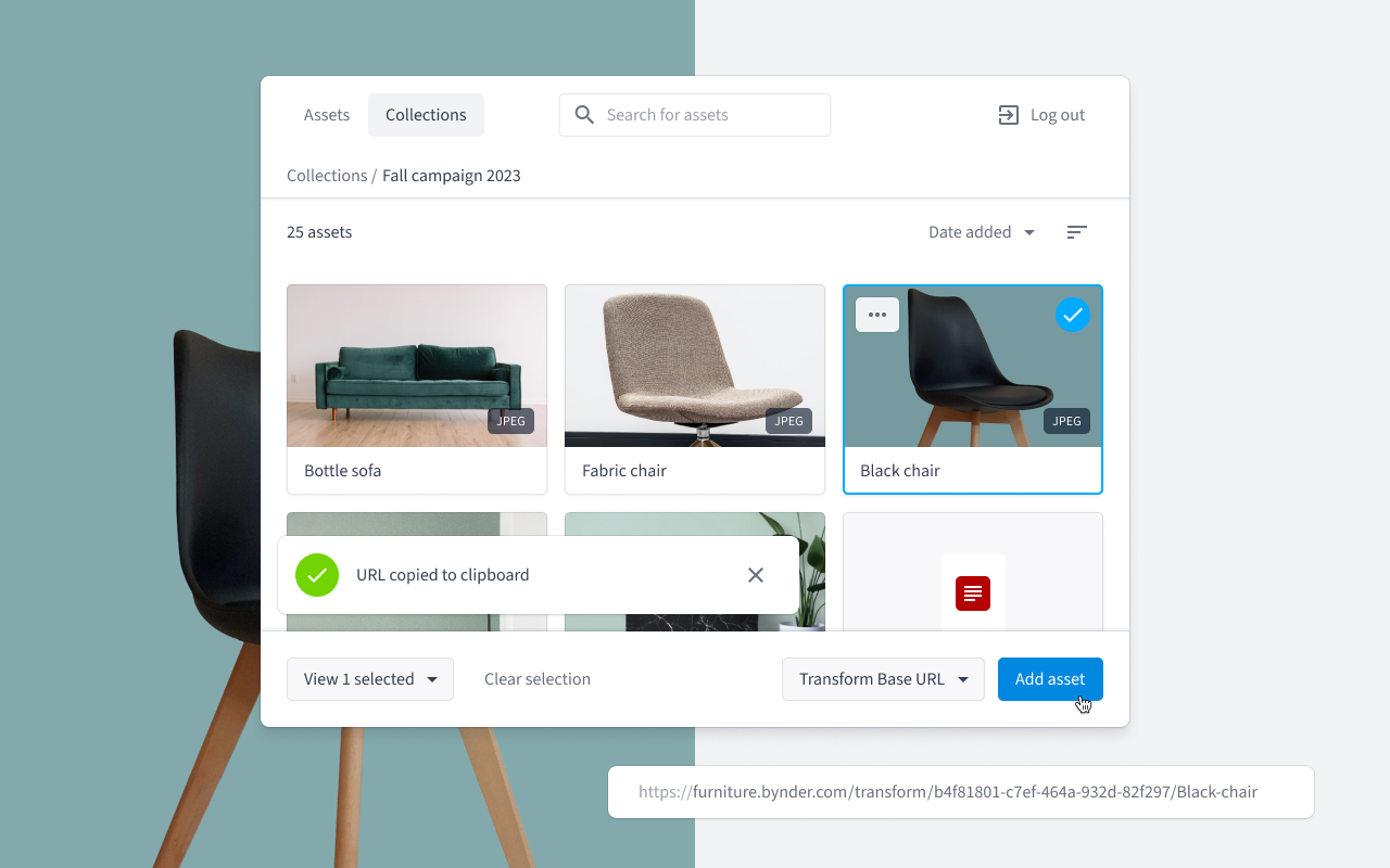 Bynder's Universal Compact View - 截图 5