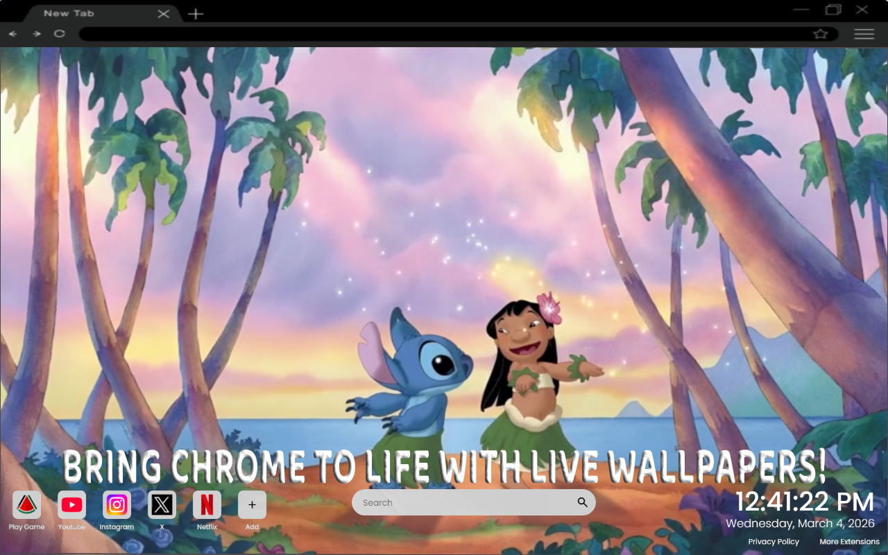 Lilo & Stitch Live Wallpaper - 截图 3