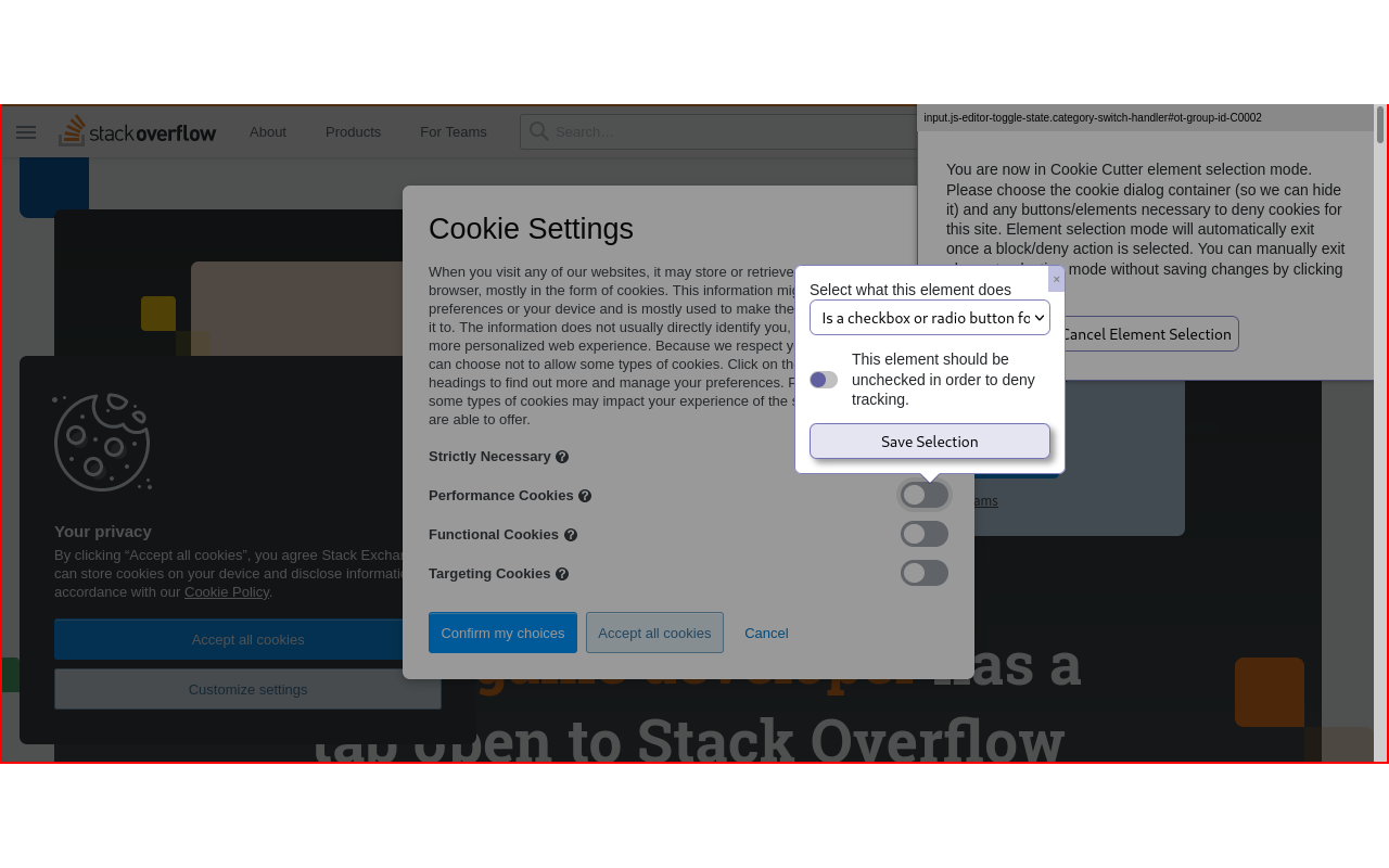 Cookie Cutter GDPR Auto-Deny (en) - 截图 4