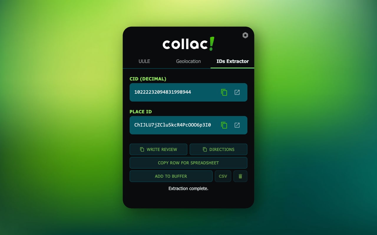 Collac - Local SEO Tools - 截图 1
