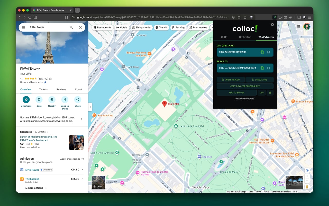Collac - Local SEO Tools - 截图 3