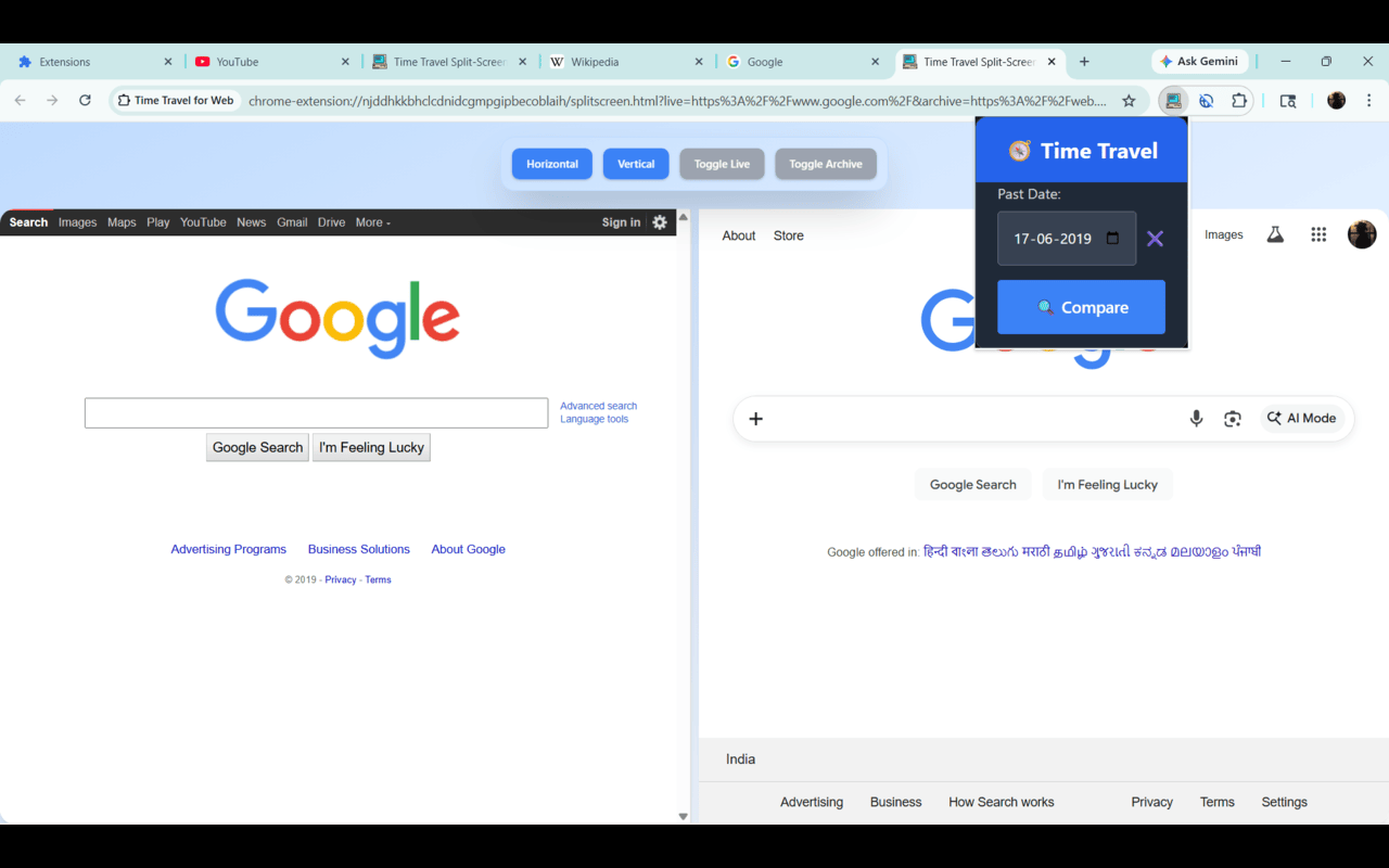 Time Travel for Web - 截图 3