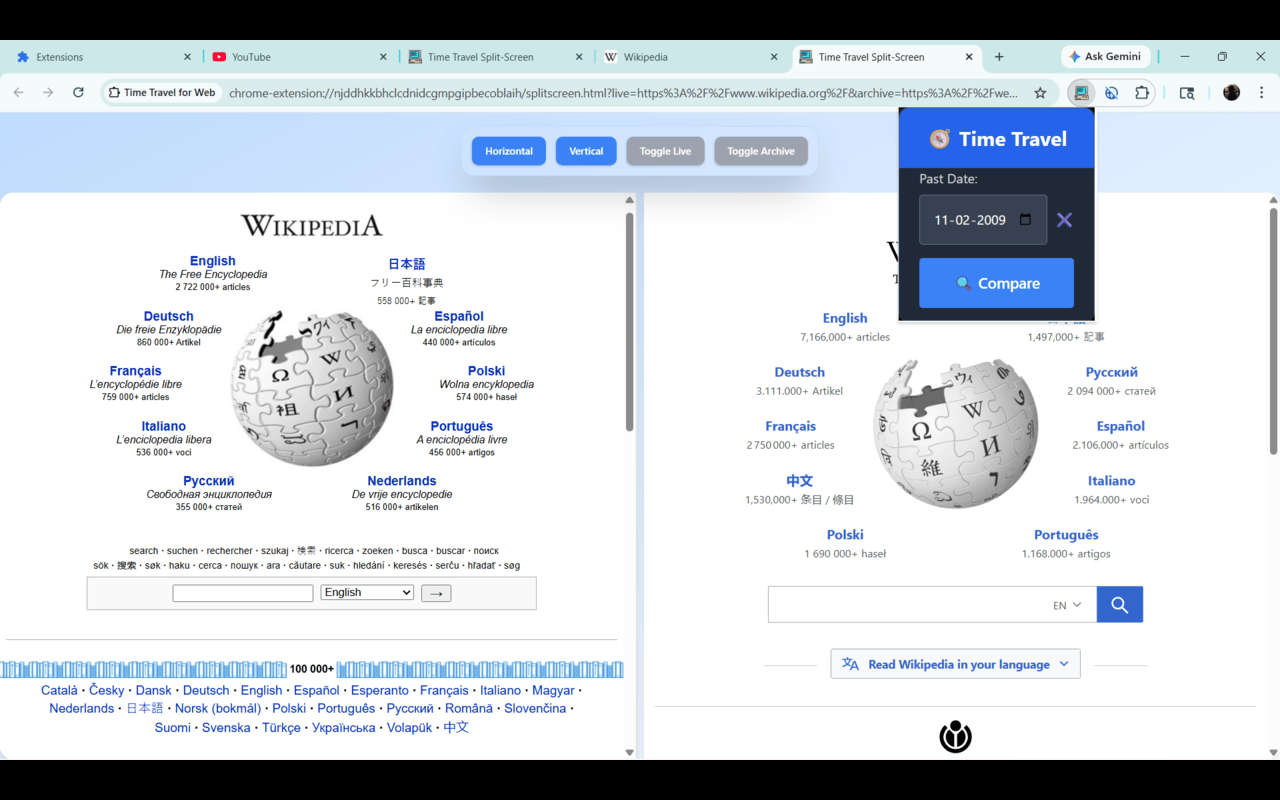 Time Travel for Web - 截图 4