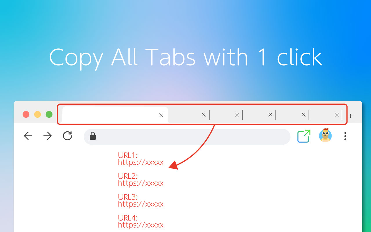 Copy All Tabs - 截图 1