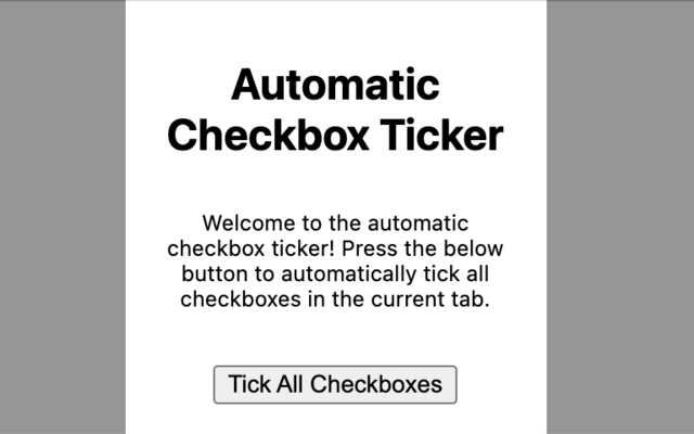 Tick all checkboxes - 截图 1