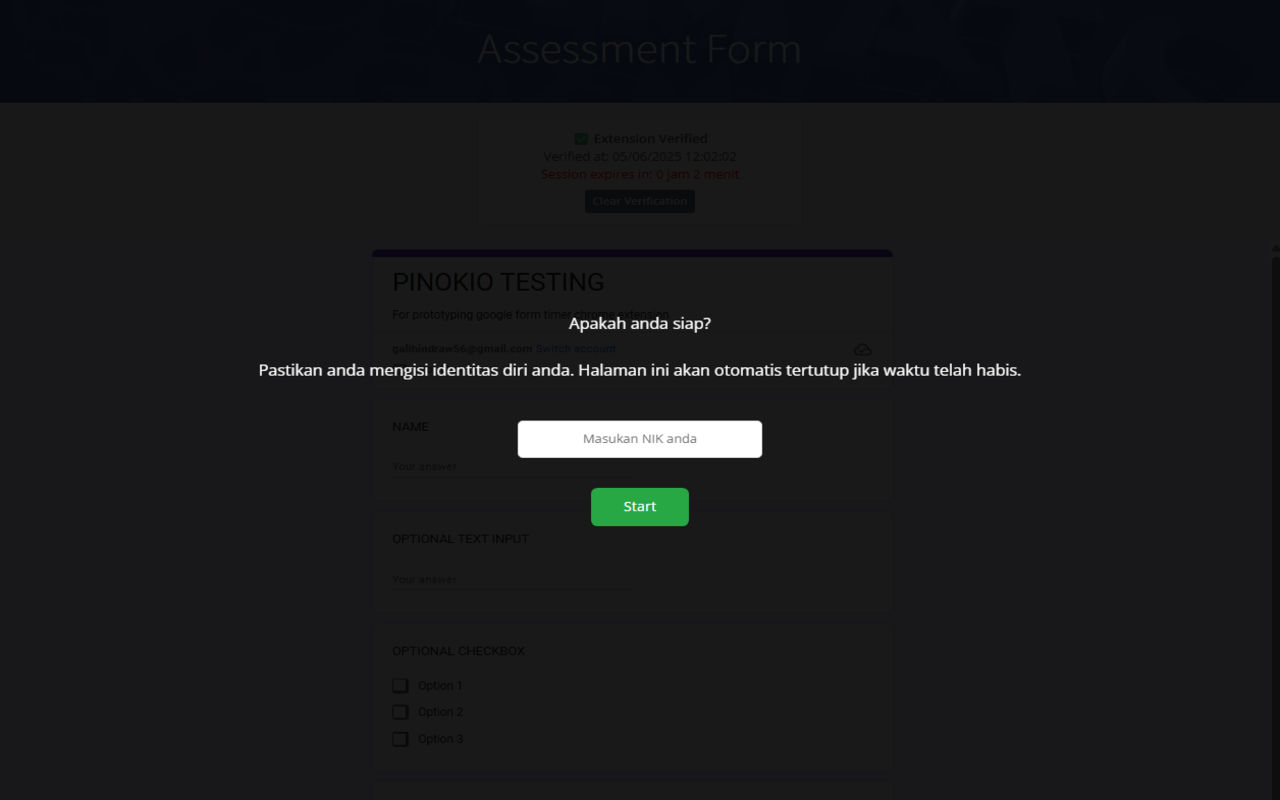 Google Form Timer - 截图 3