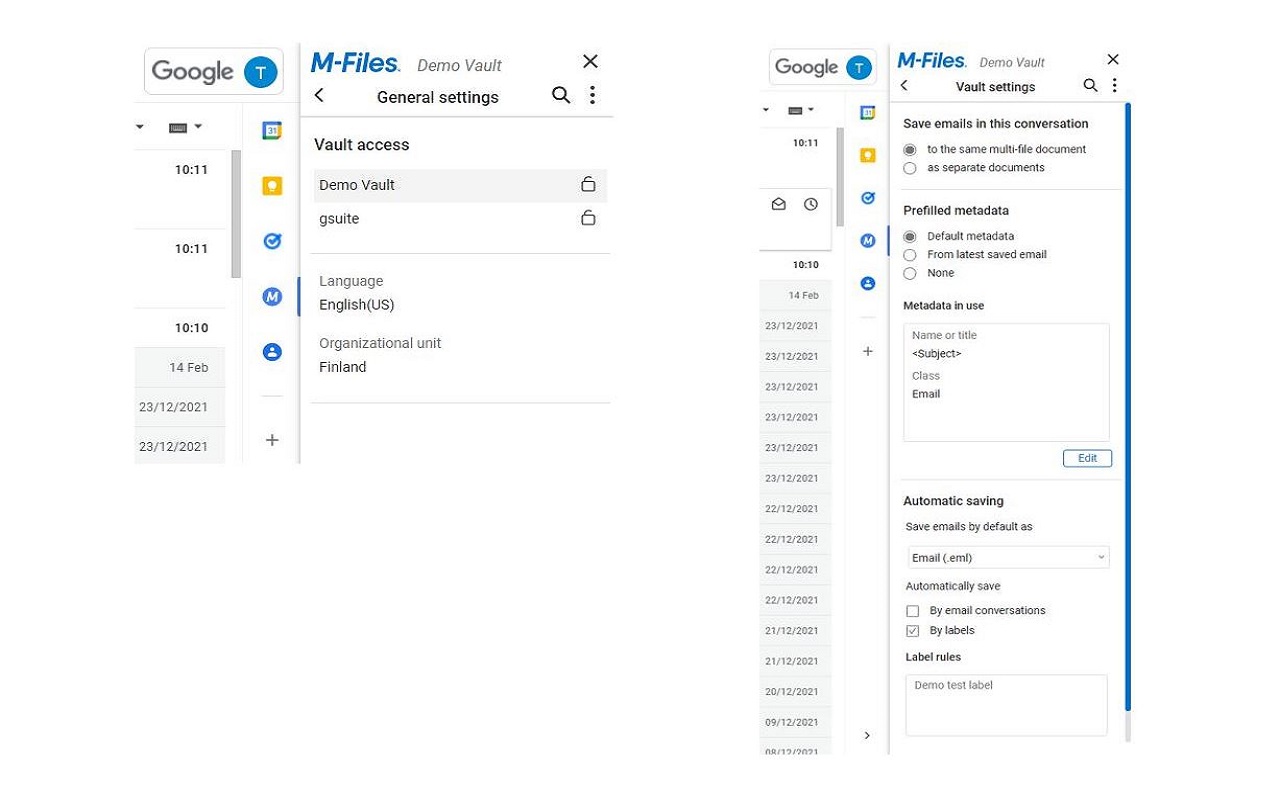 M-Files for Google Workspace™ - 截图 3