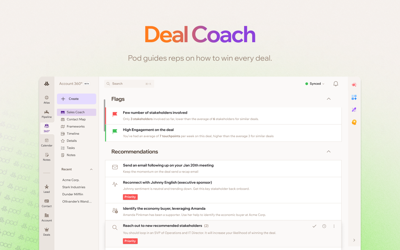 Pod - Pipeline Intelligence for Sales - 截图 3