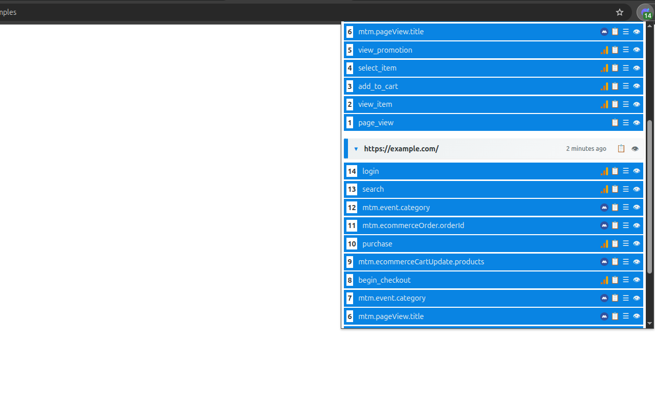 dataLayer Explorer - 截图 1