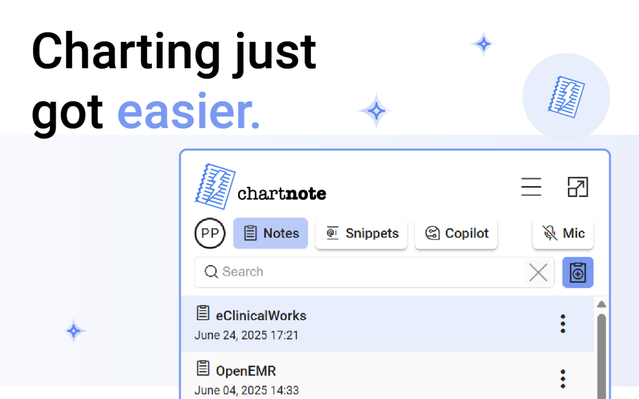 Chartnote - 截图 1