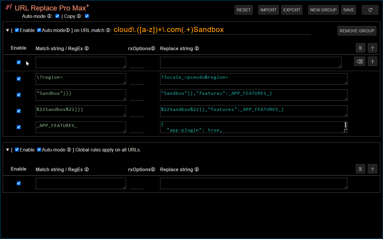 URL Replace Pro Max+ - 截图 2