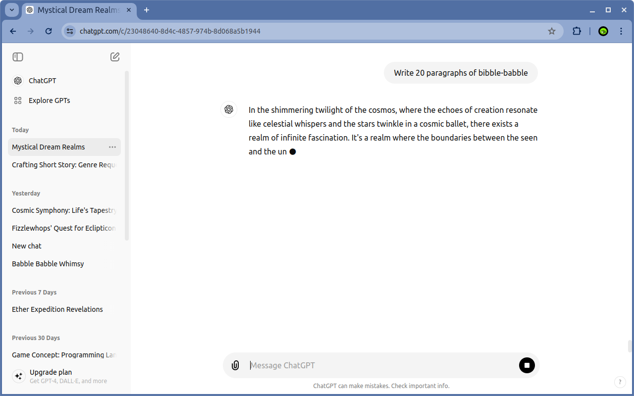 ChatGPT Disable Auto Scroll - FREE - 截图 1