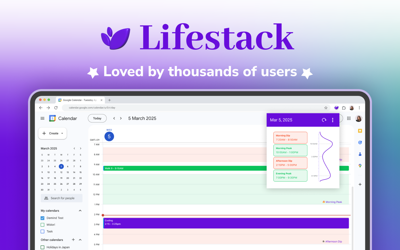 Lifestack Extension - 截图 3