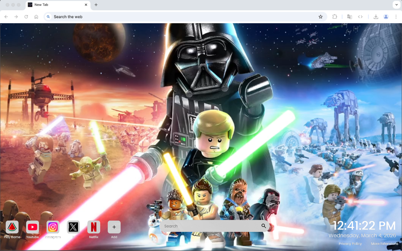 LEGO Star Wars: Clash of Darkness and Light Live Wallpaper - 截图 1